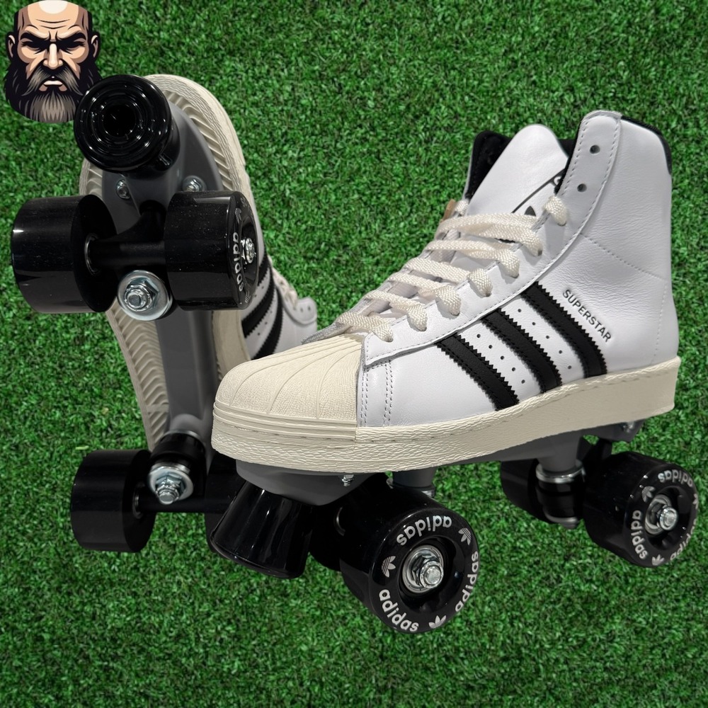 Adidas Superstar 82 Skate White Black Off White JS4038 Women's Size 6.5